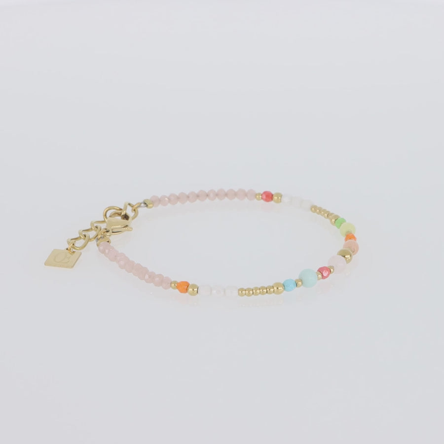 Bracciale Princess Spheres multicolor pastello