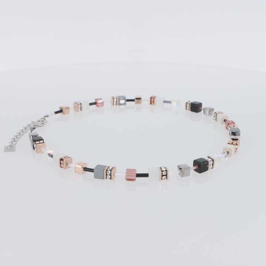 Collana GeoCUBE® Iconic cognac