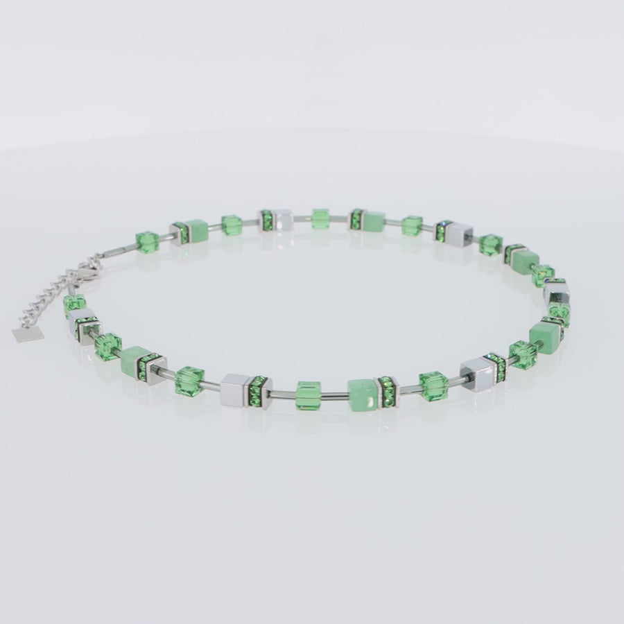 Collana GeoCUBE® Iconic Precious verde