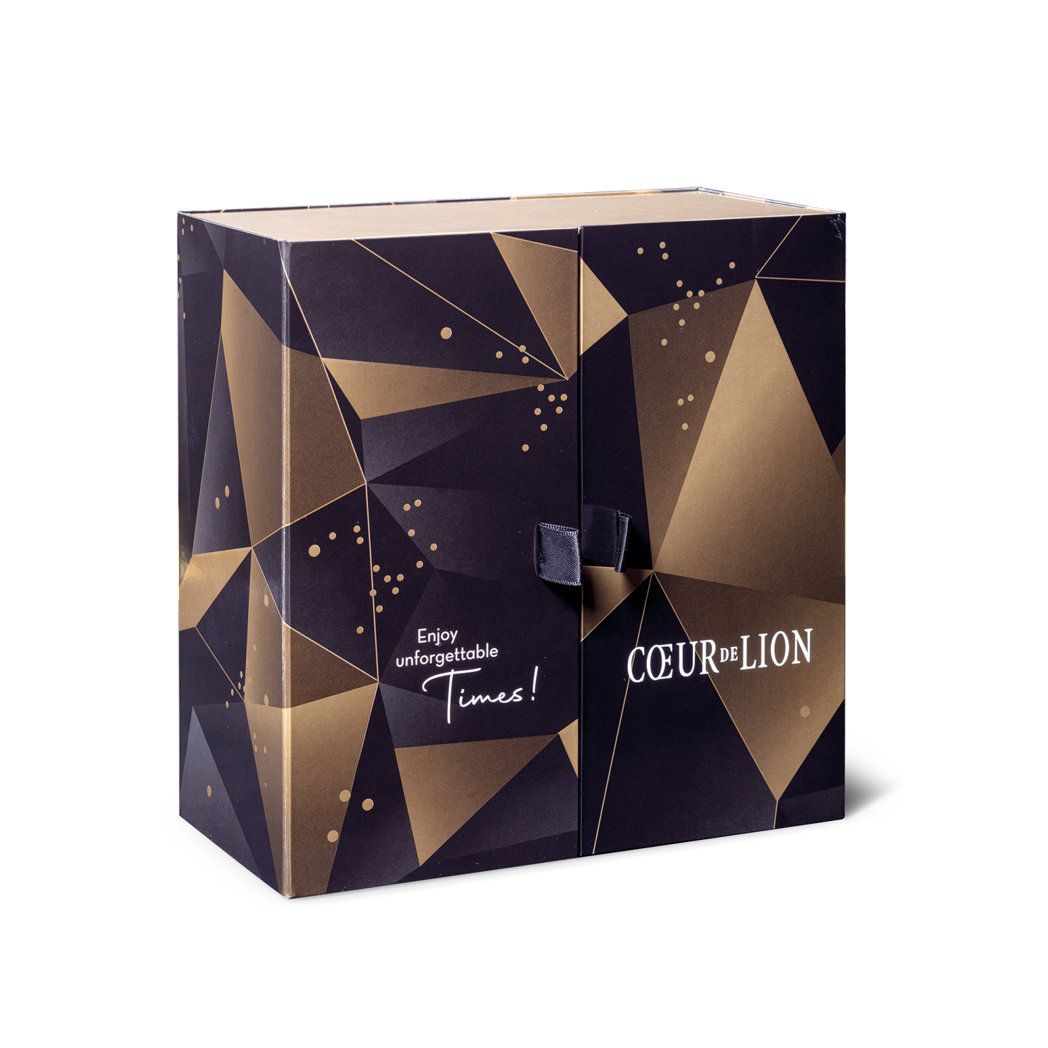Calendario dell'Avvento Nero Oro