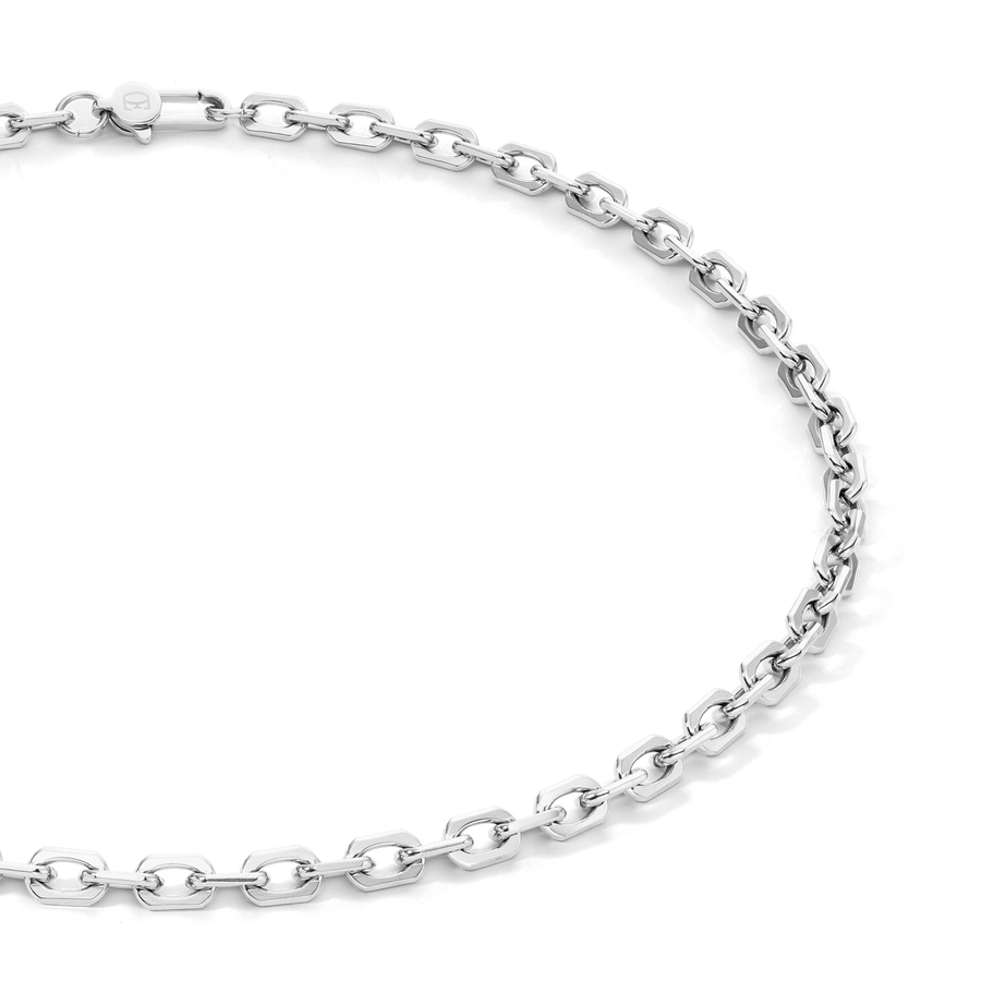 Collana link chain argento