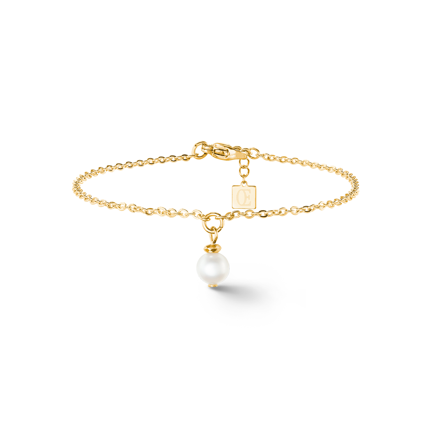 Bracciale Solitaire oro con perla d'acqua dolce