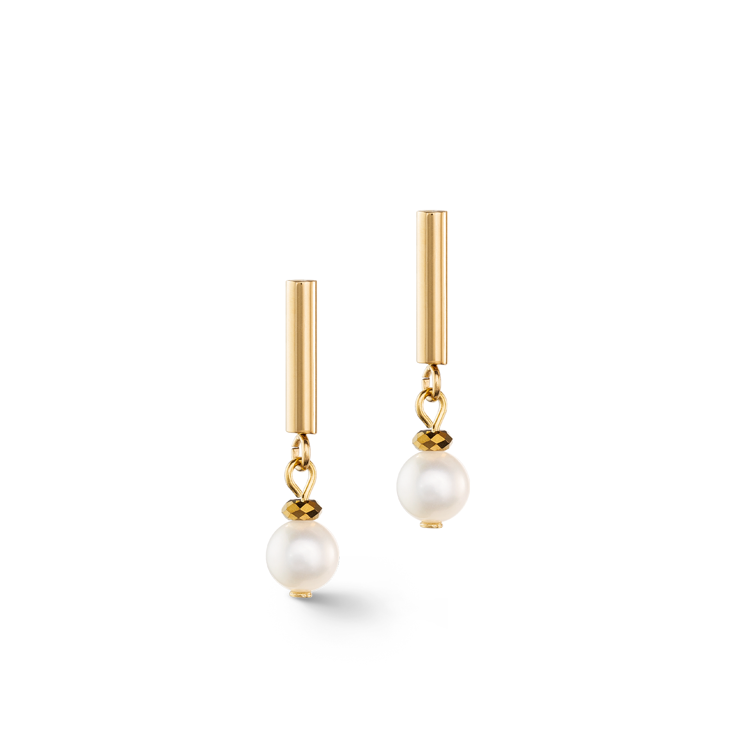 Orecchini Classy oro con perla d'acqua dolce