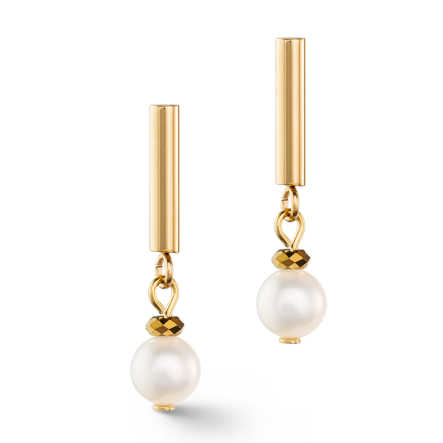 Orecchini Classy oro con perla d'acqua dolce