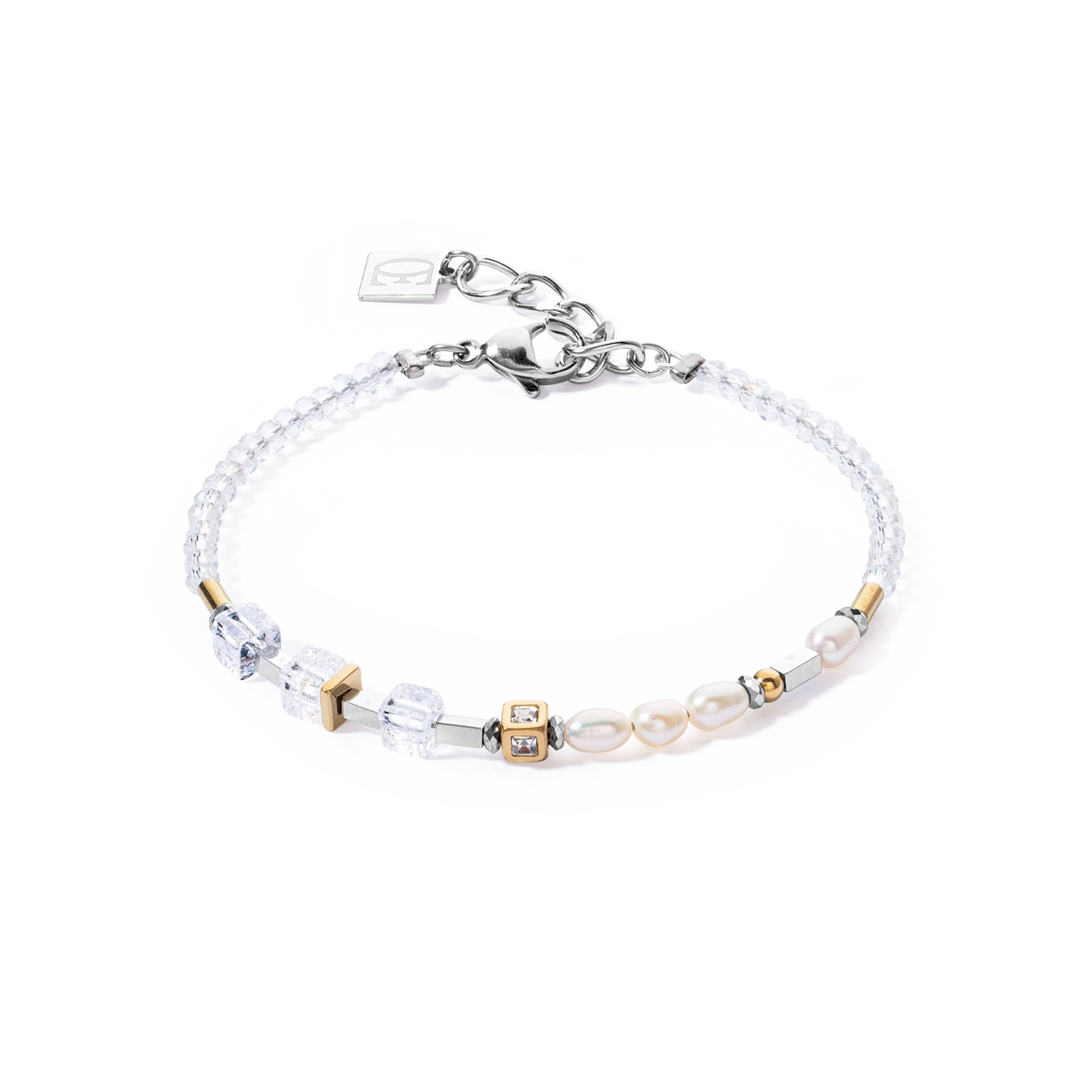 Bracciale Principessa Fusion Pearls  bicolore