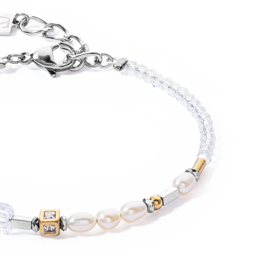 Bracciale Principessa Fusion Pearls  bicolore