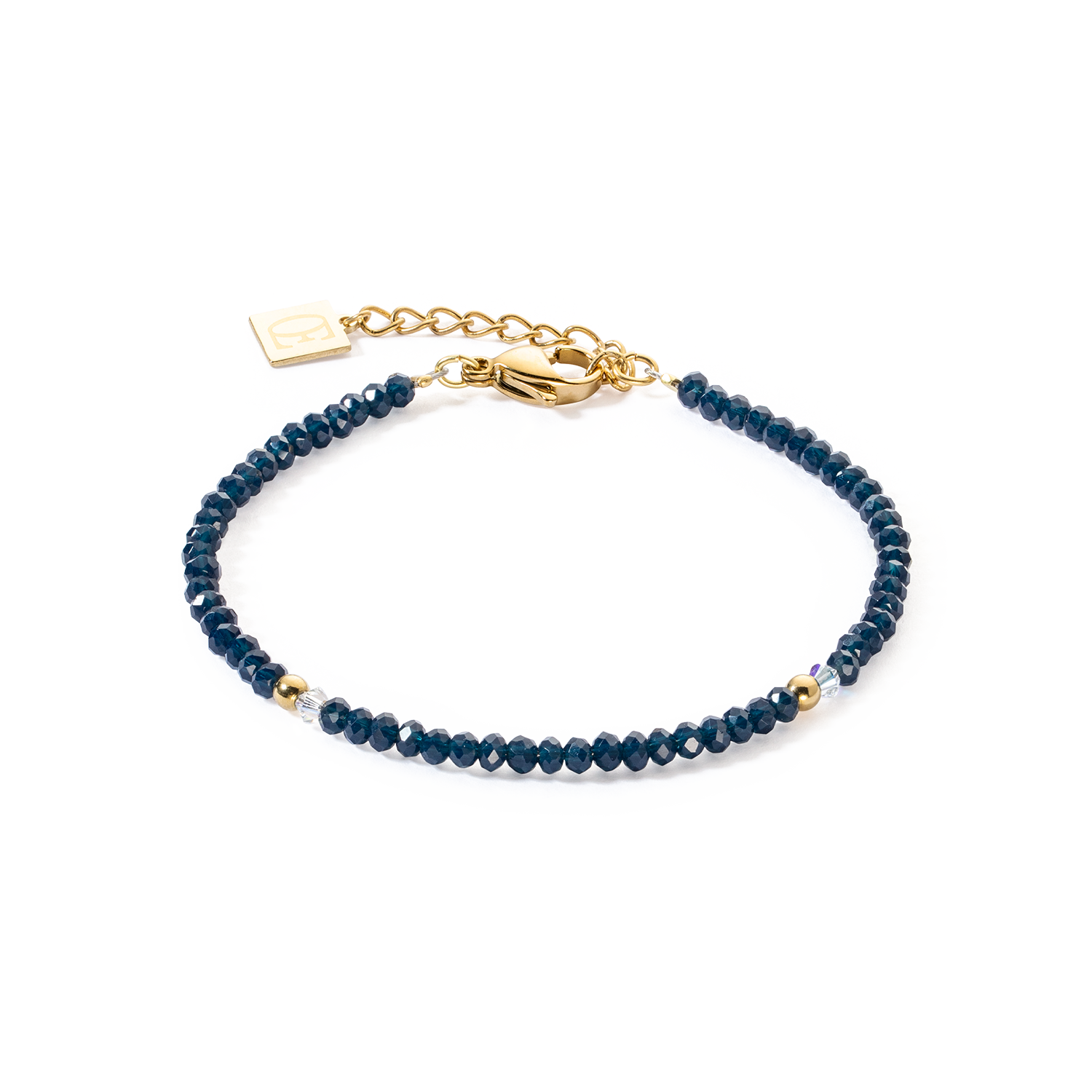 Bracciale Little Twinkle oro-blu scuro