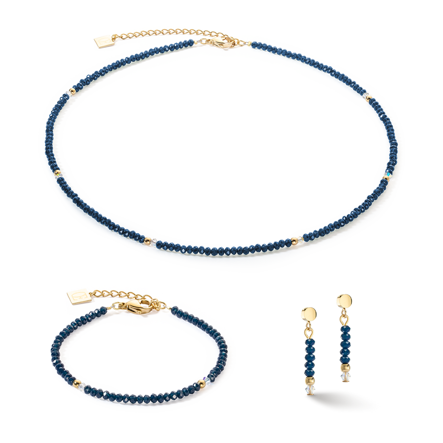 Bracciale Little Twinkle oro-blu scuro