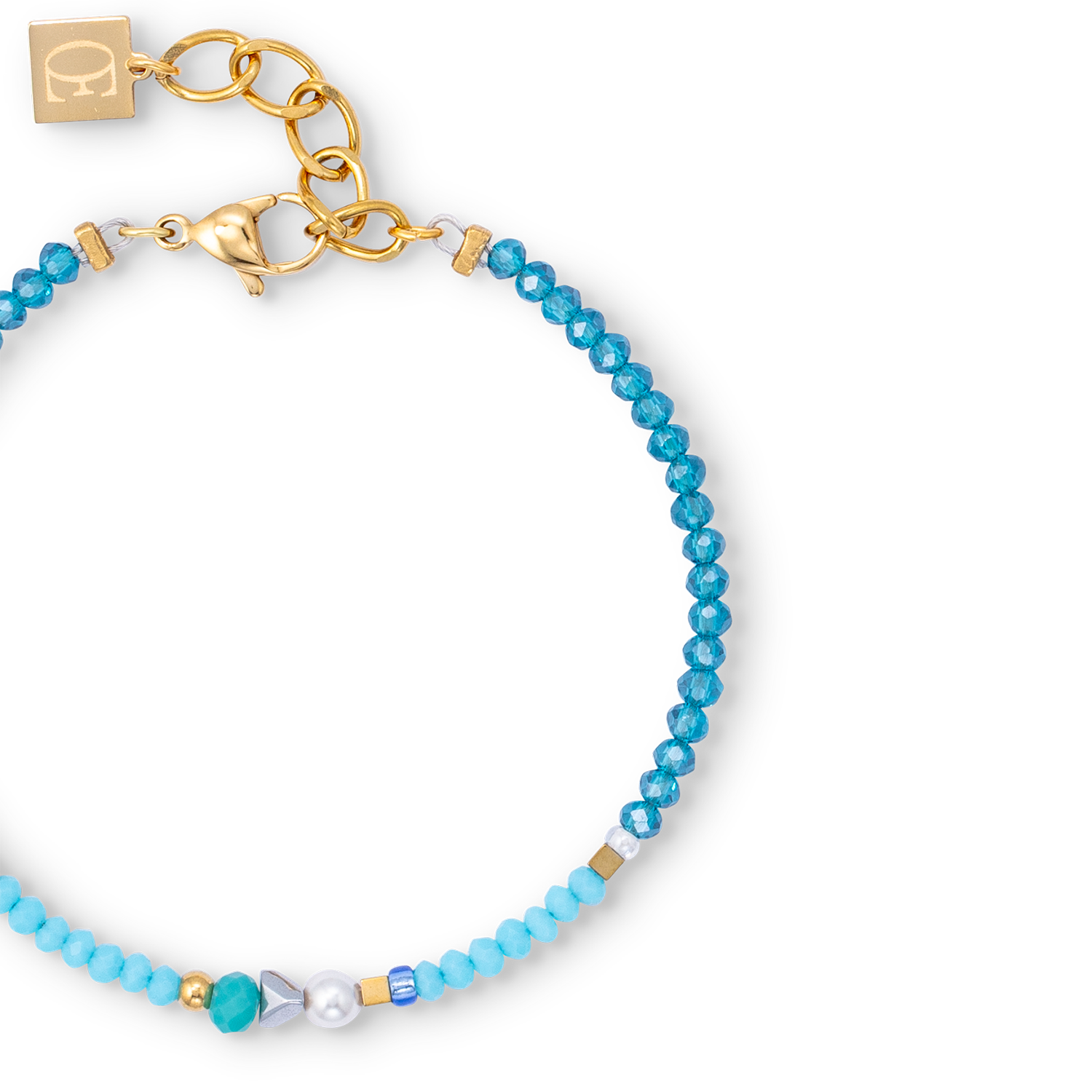 Bracciale Ocean Vibes turchese oro