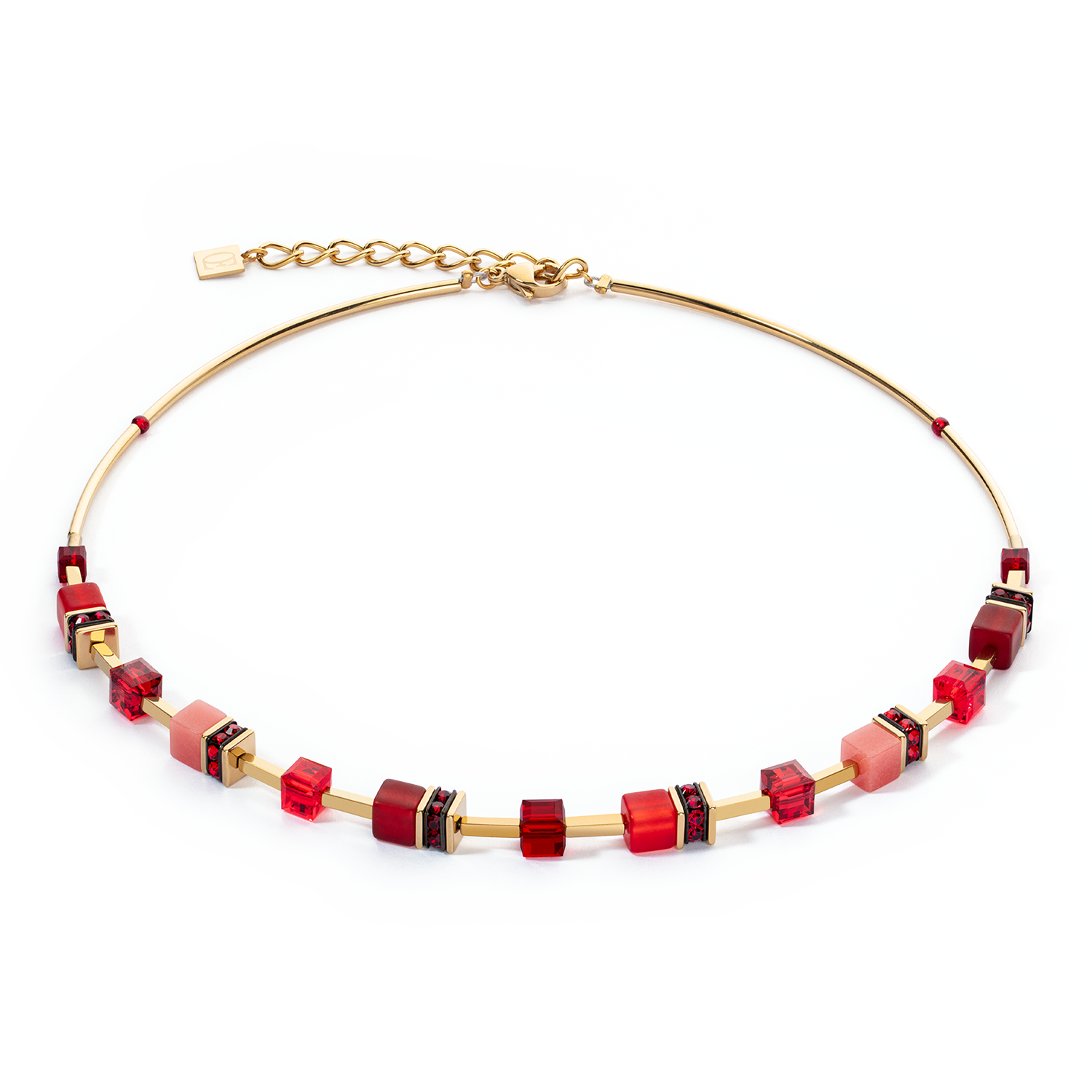 Collana GeoCUBE® Iconic Lite Rosso