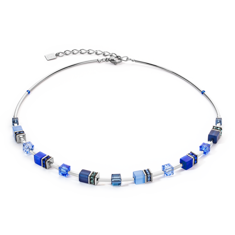 Collana GeoCUBE® Iconic Lite Blu