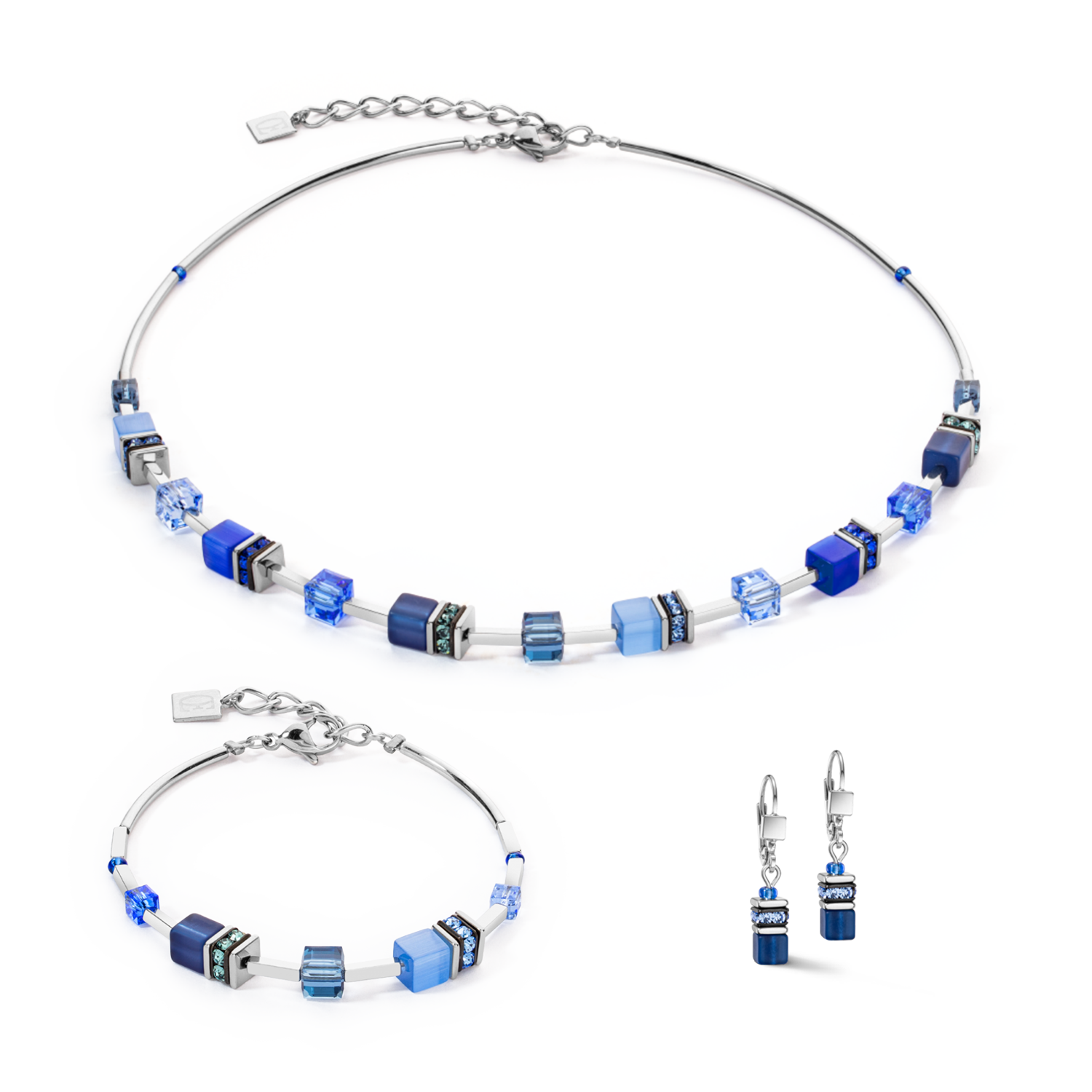 Bracciale GeoCUBE® Iconic Lite Blu