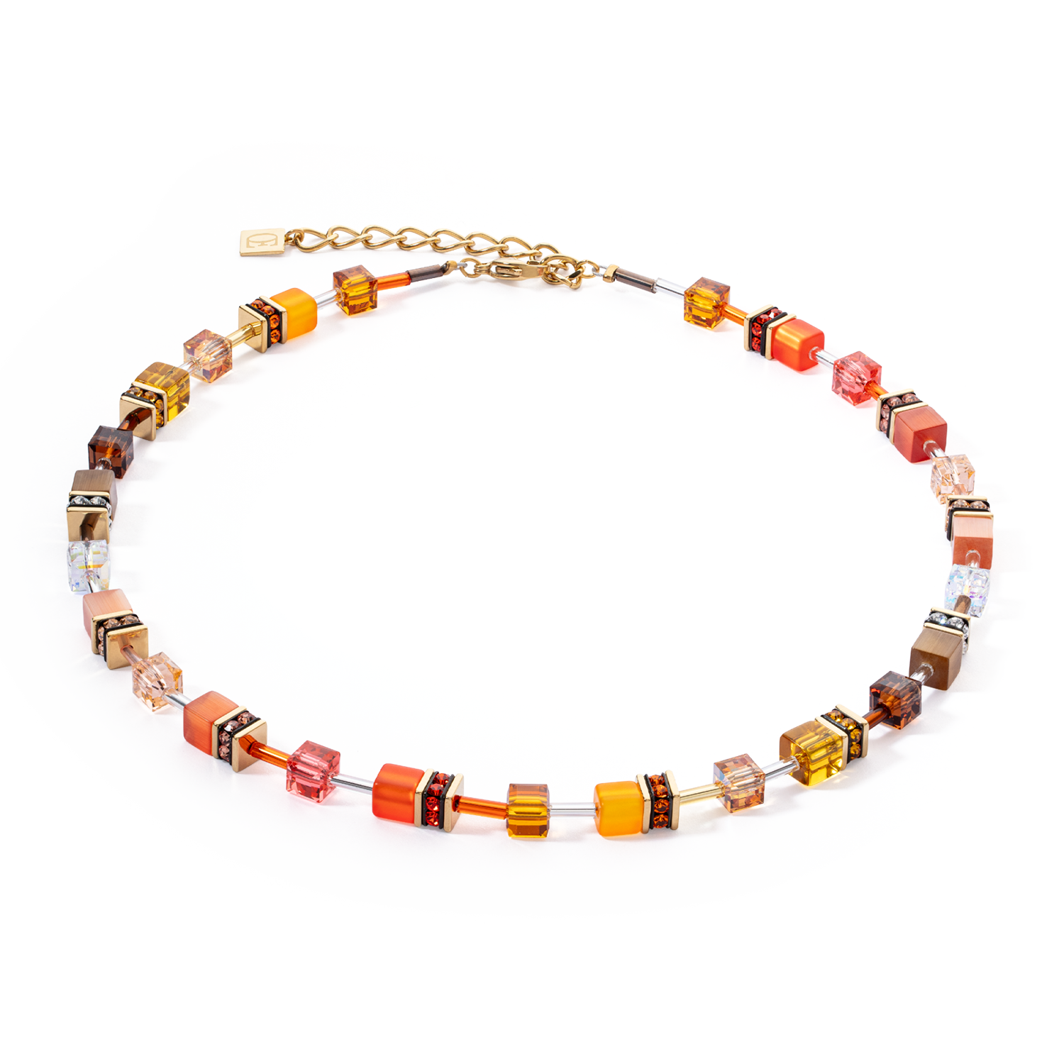 Collana GeoCUBE® Iconic Sunset oro