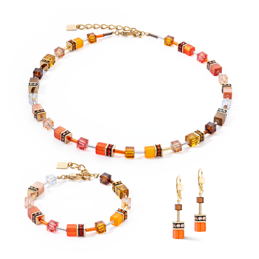 Collana GeoCUBE® Iconic Sunset oro