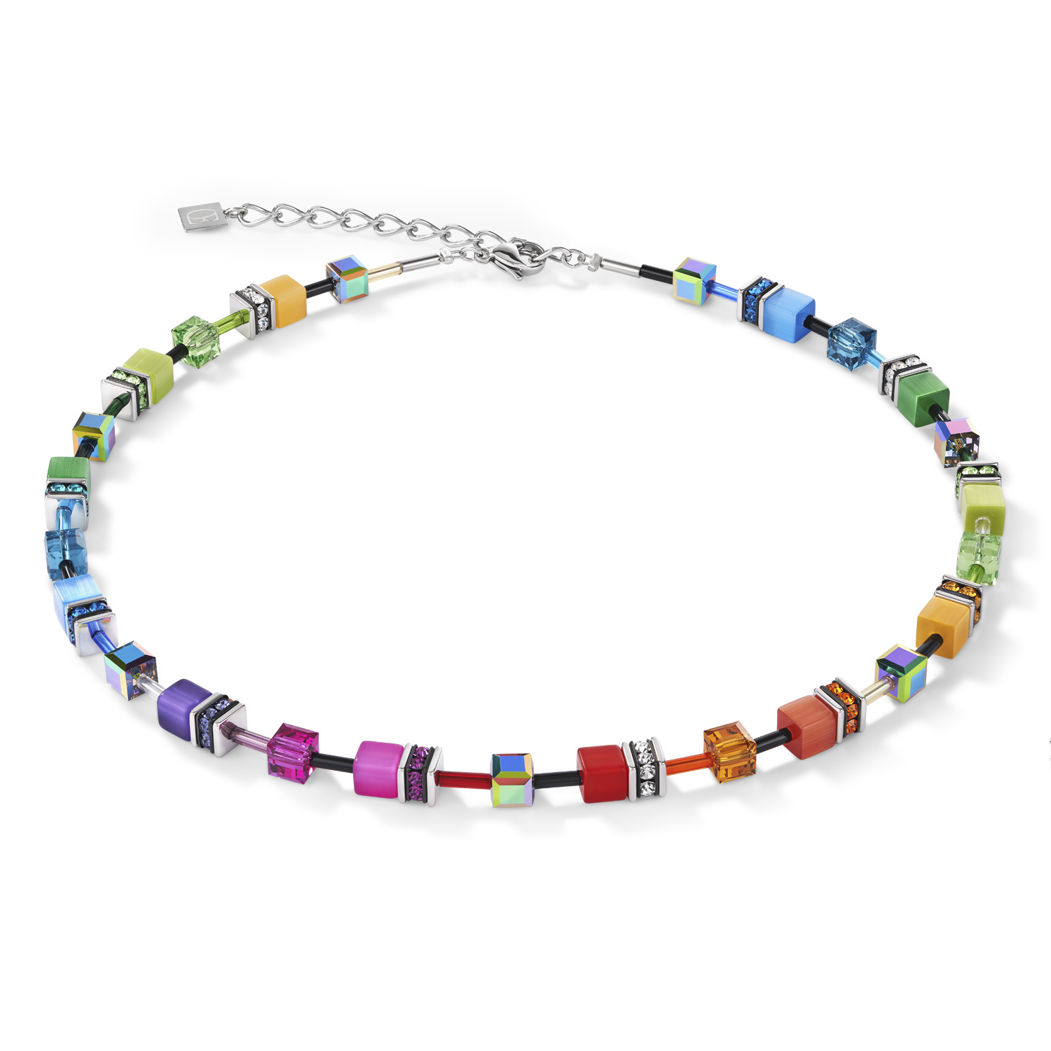 Collana GEOCUBE® multicolor rainbow