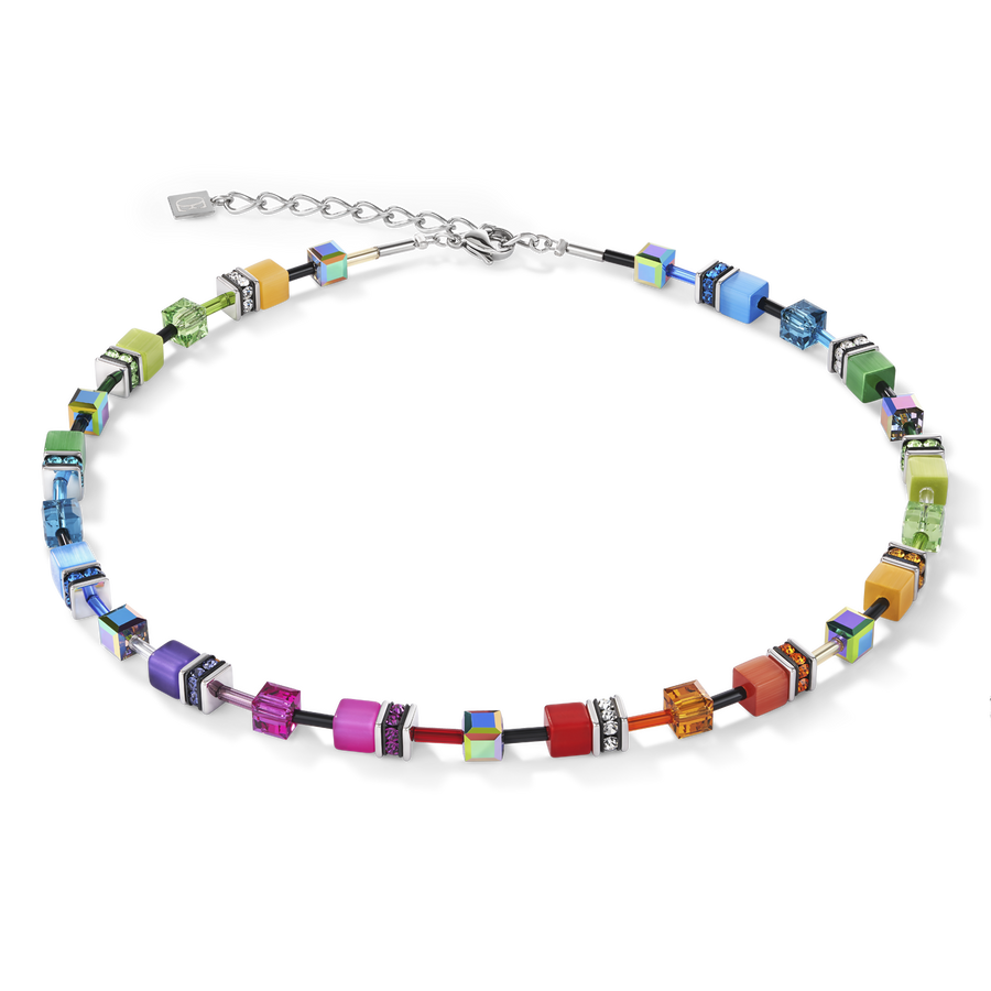 Collana GEOCUBE® multicolor rainbow