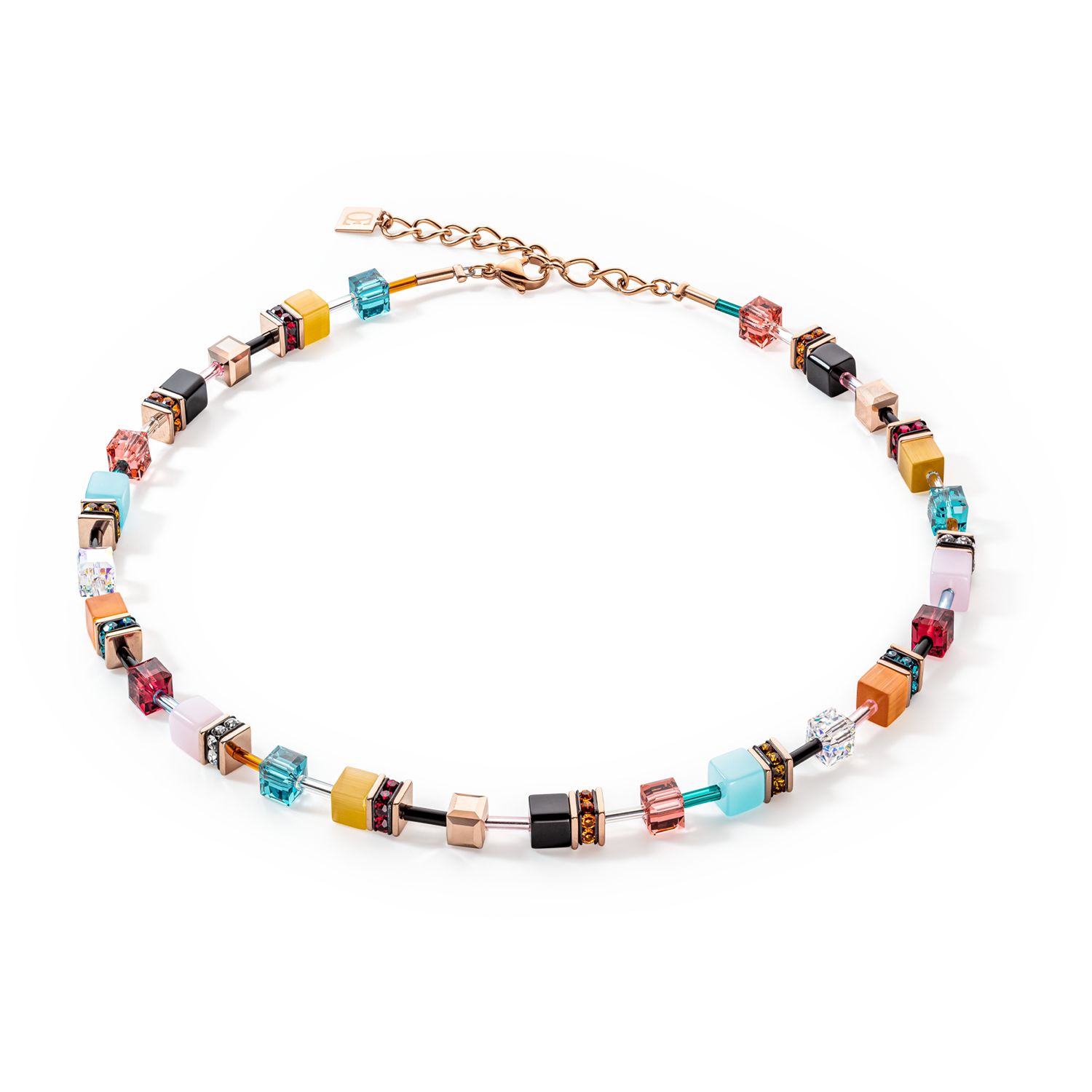 Collana GeoCUBE® Iconic Multicolour Expressive