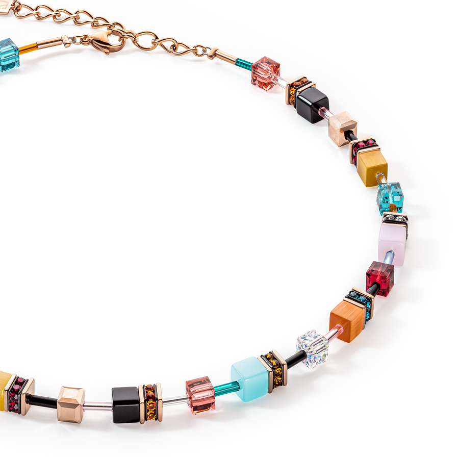 Collana GeoCUBE® Iconic Multicolour Expressive
