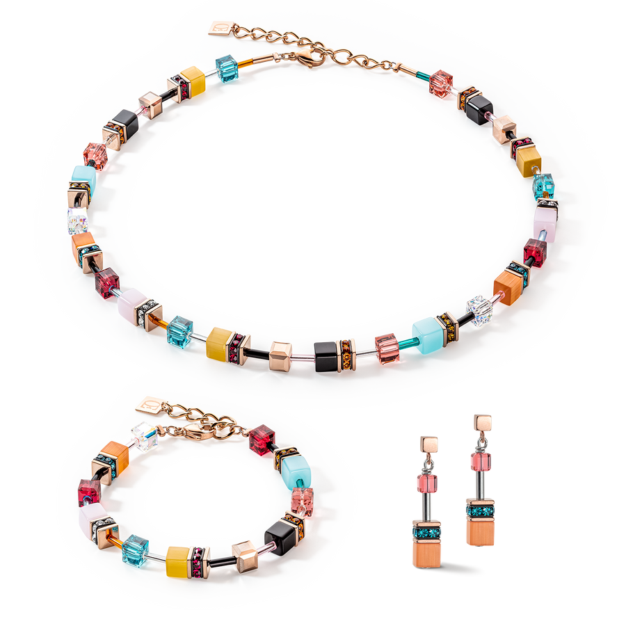 Collana GeoCUBE® Iconic Multicolour Expressive