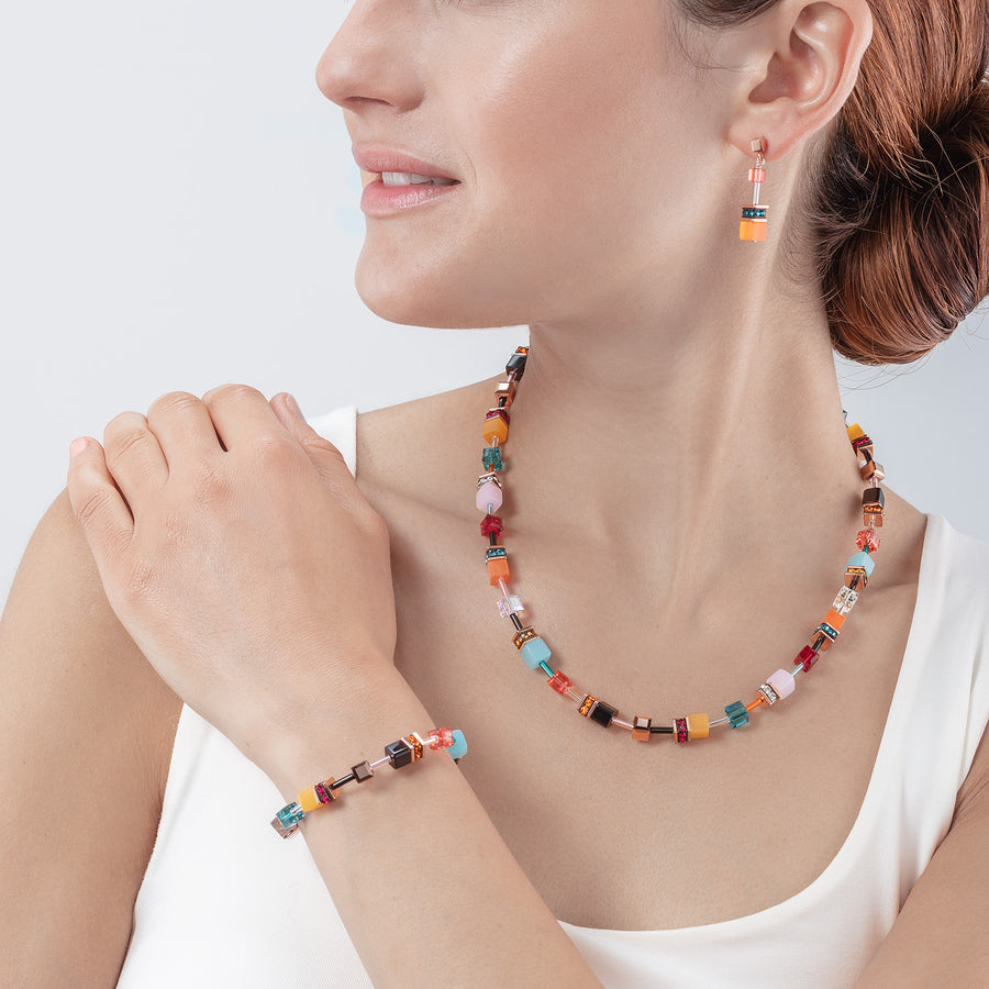 Collana GeoCUBE® Iconic Multicolour Expressive