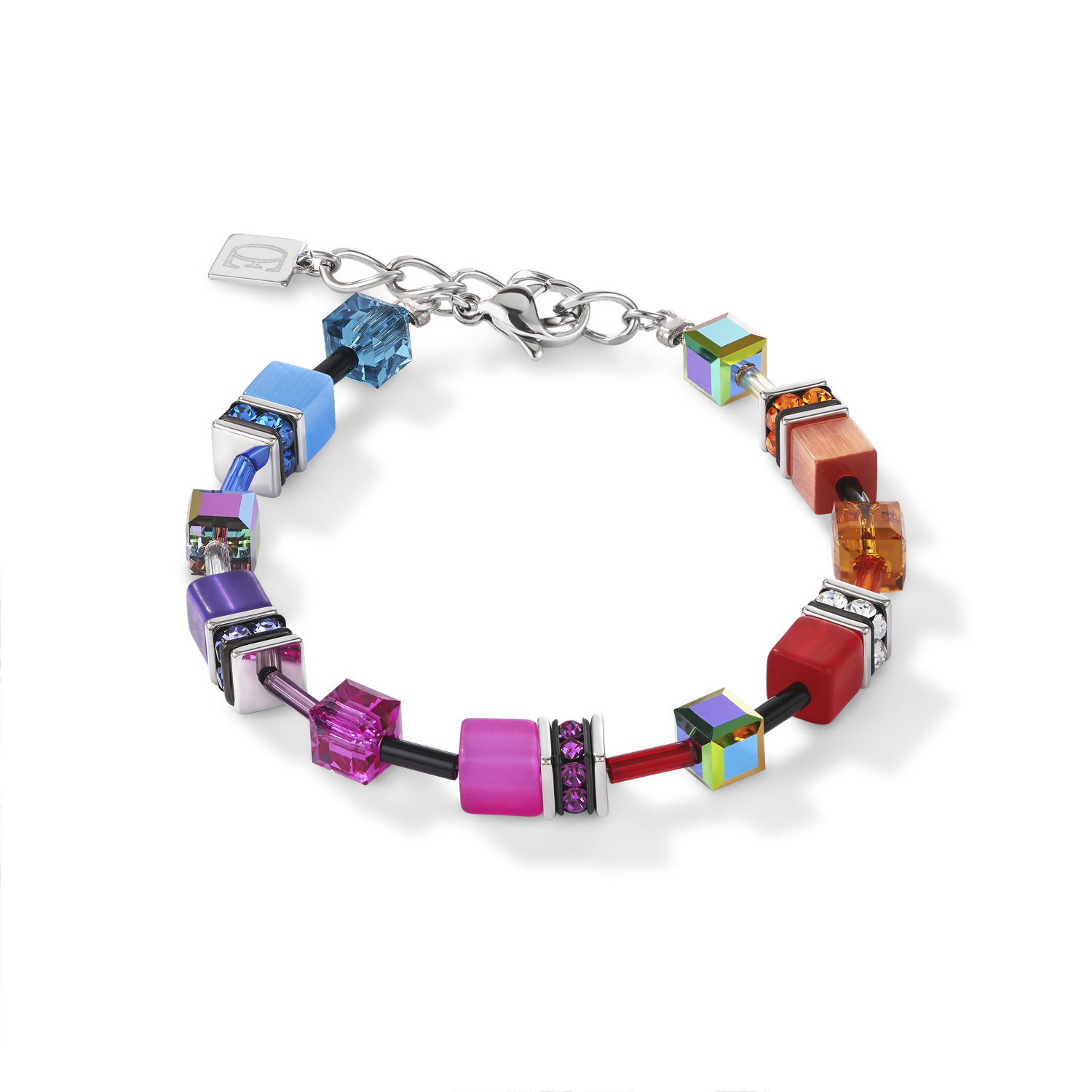 Braccialetto GeoCUBE® multicolor rainbow