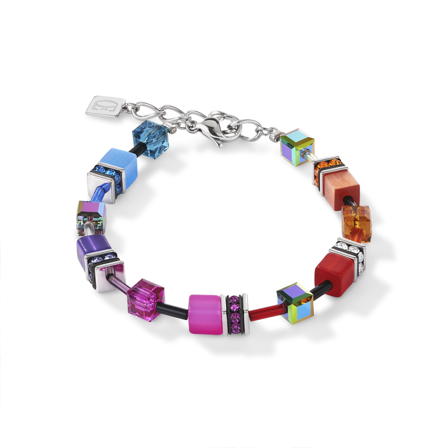 Braccialetto GeoCUBE® multicolor rainbow