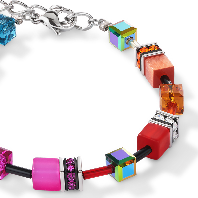 Braccialetto GeoCUBE® multicolor rainbow