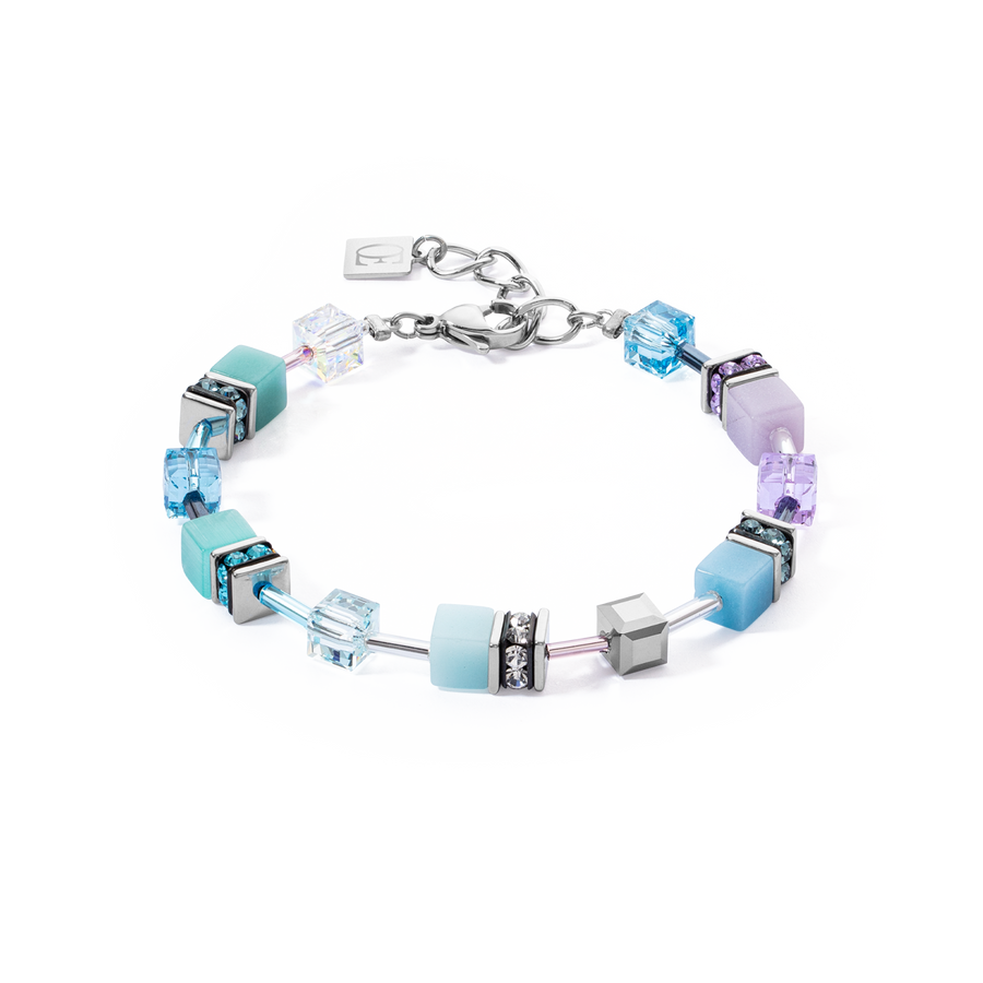 Bracciale GeoCUBE® Iconic aqua-viola