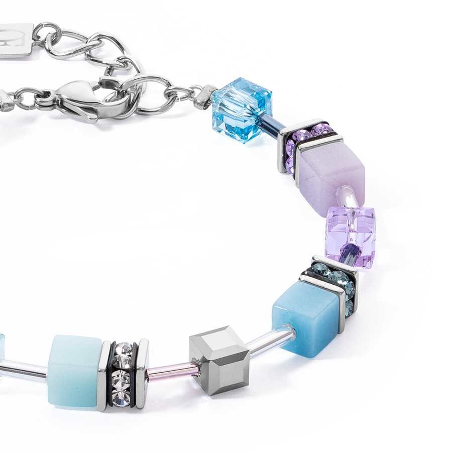 Bracciale GeoCUBE® Iconic aqua-viola