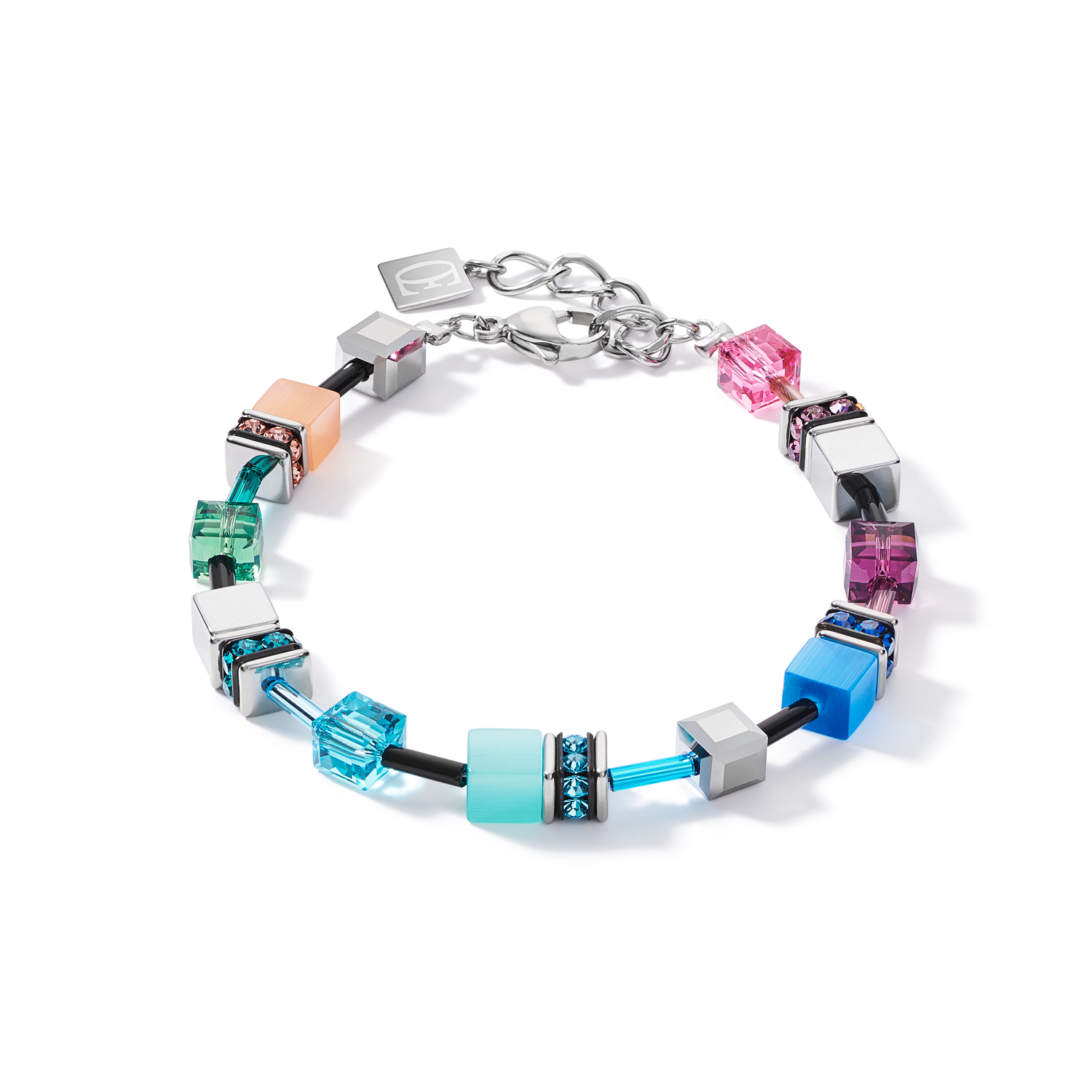Braccialetto GeoCUBE® multicolor fresh vintage