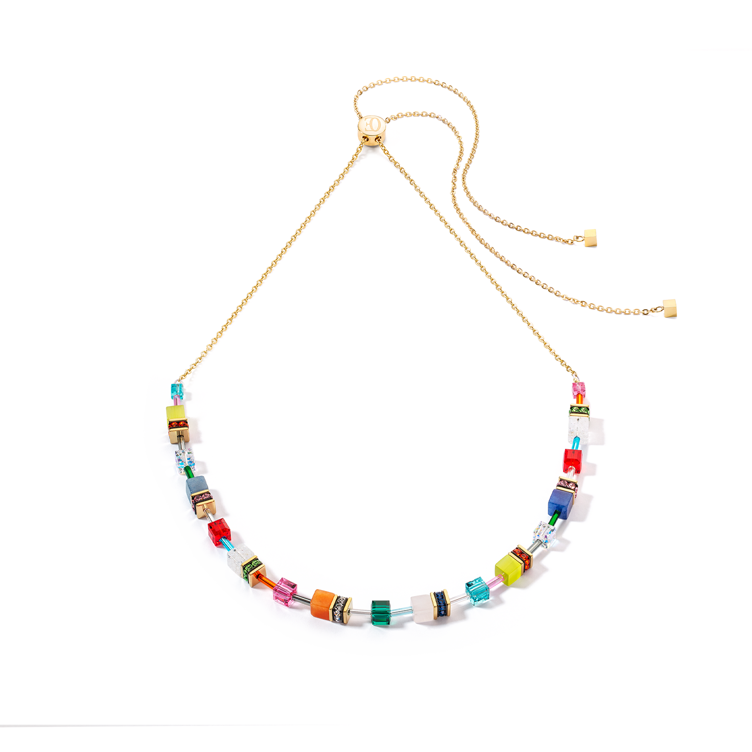 Collana GeoCUBE® Iconic Nature Chain Dopamine