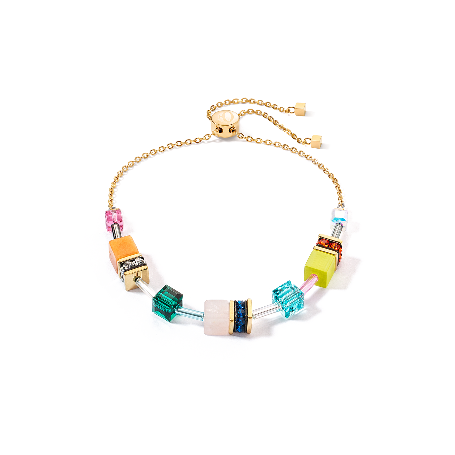 Bracciale GeoCUBE® Iconic Chain Nature Dopamine