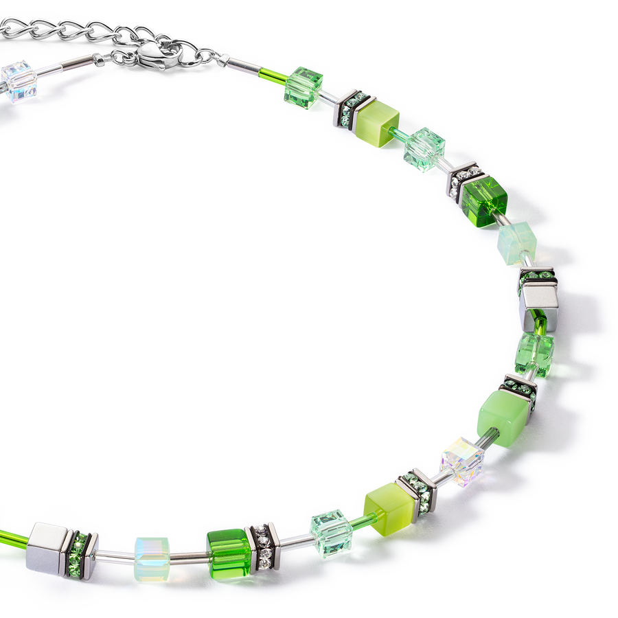 Collana GeoCUBE® Iconic Joyful Colours verde