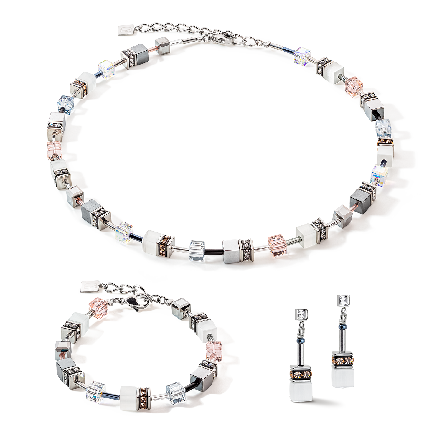 Bracciale GeoCUBE® Iconic Monochrome pesca