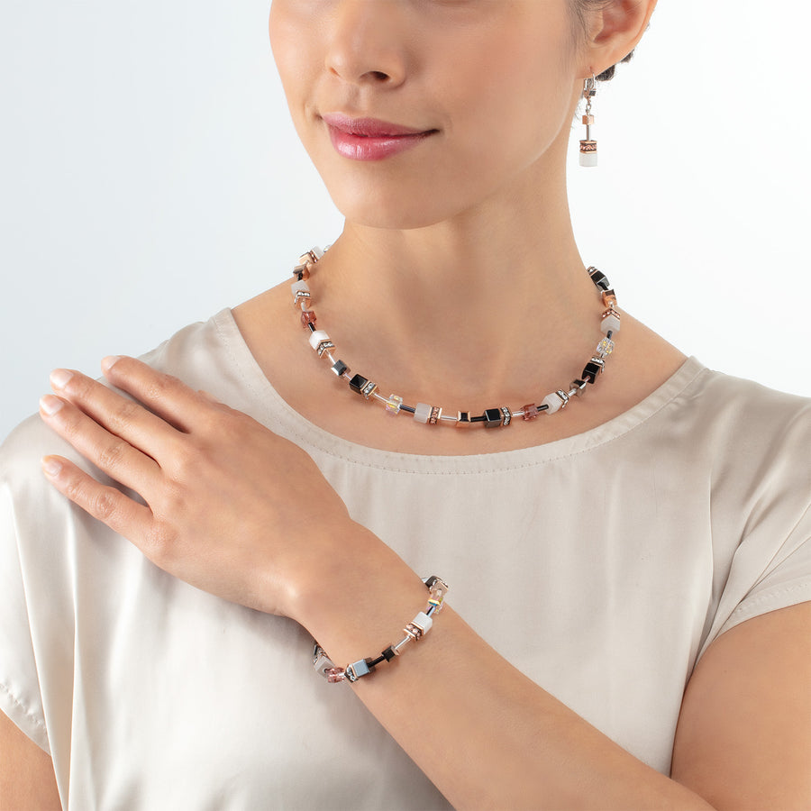 Collana GeoCUBE® Iconic cognac
