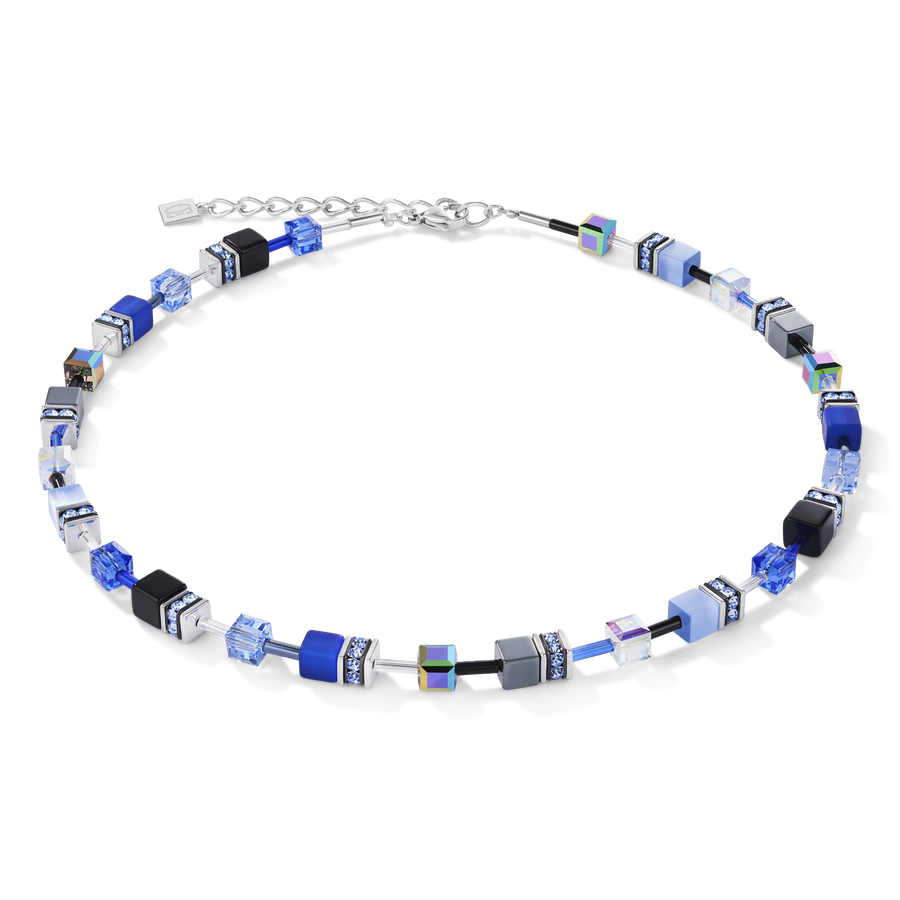 Collana GeoCUBE® blu cobalto