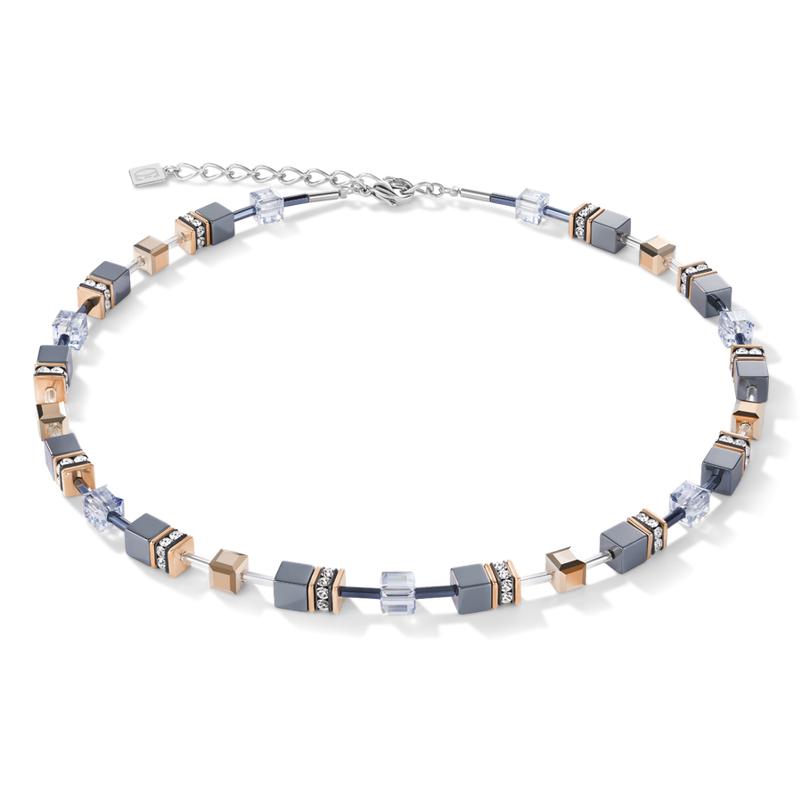 Collana GeoCUBE® blu ghiaccio