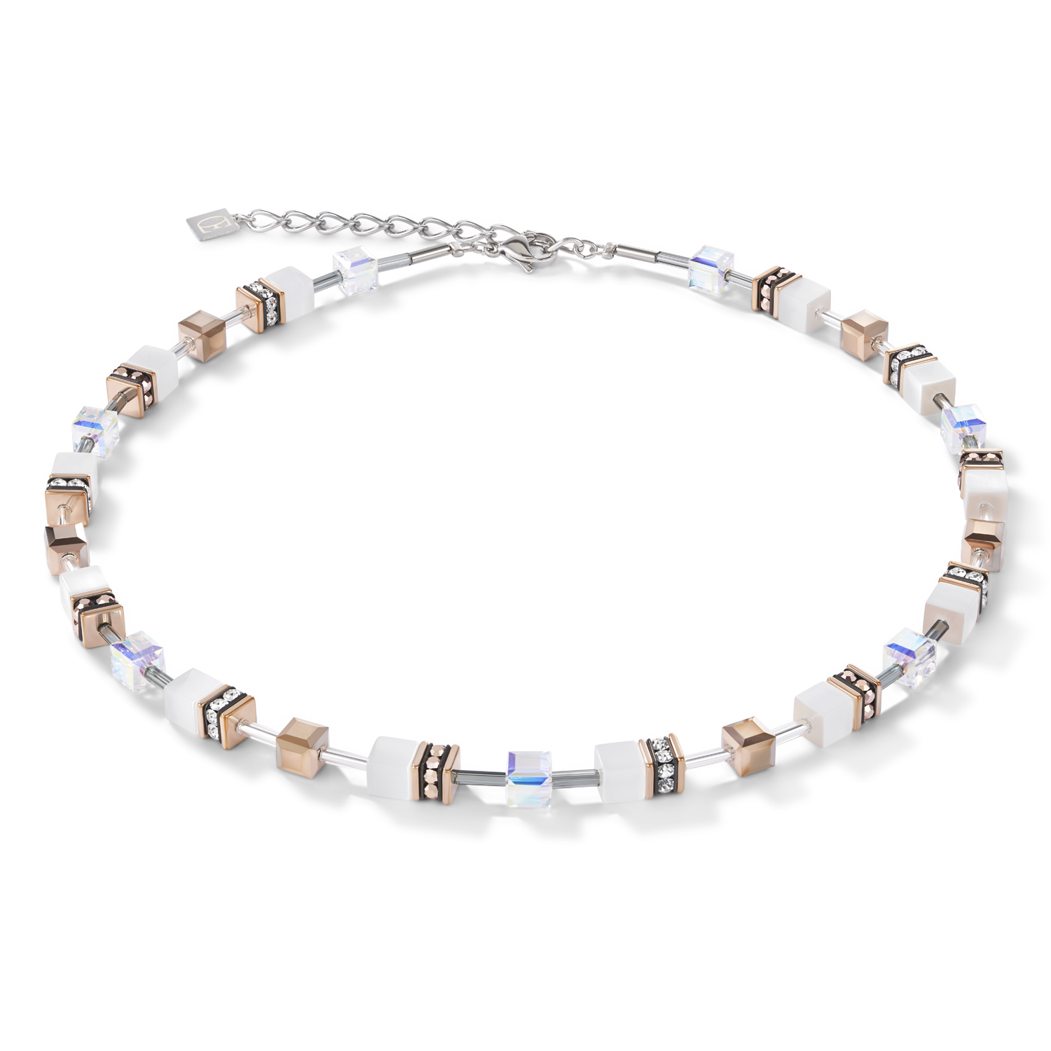 Collana GeoCUBE® bianco
