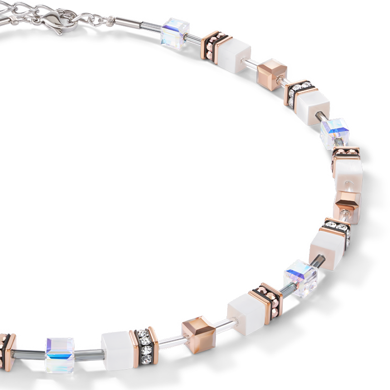 Collana GeoCUBE® bianco