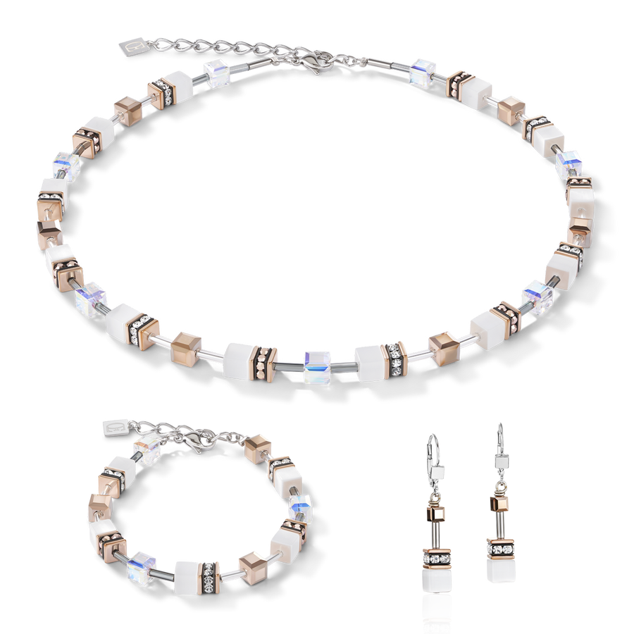 Collana GeoCUBE® bianco