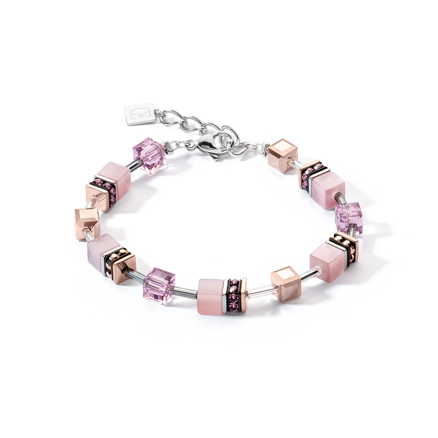 Bracciale GeoCUBE® Iconic Monochrome lilla