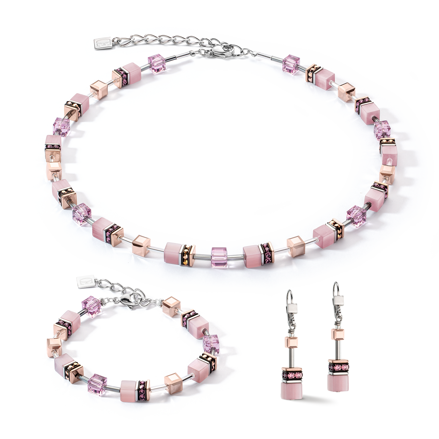 Bracciale GeoCUBE® Iconic Monochrome lilla