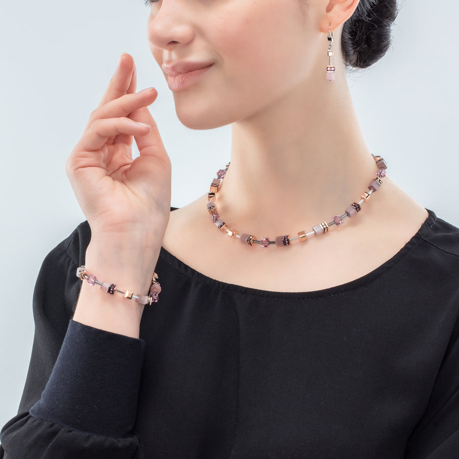 Bracciale GeoCUBE® Iconic Monochrome lilla