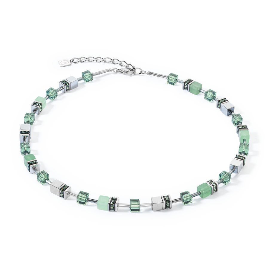 Collana GeoCUBE® Iconic Precious verde