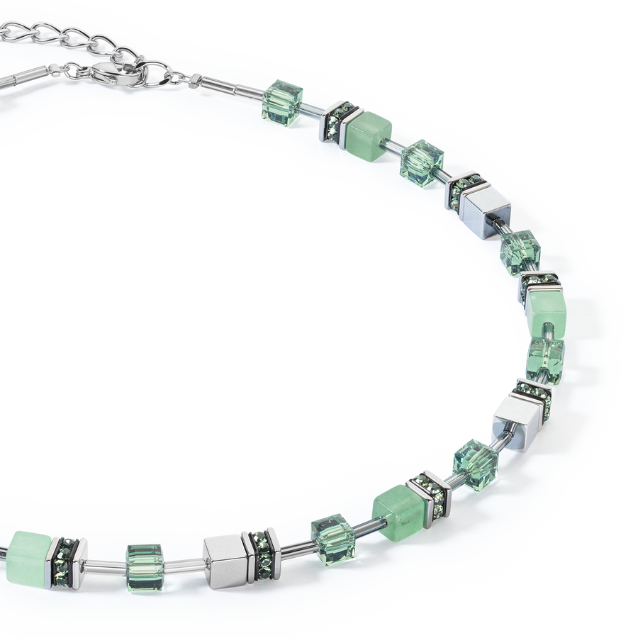 Collana GeoCUBE® Iconic Precious verde