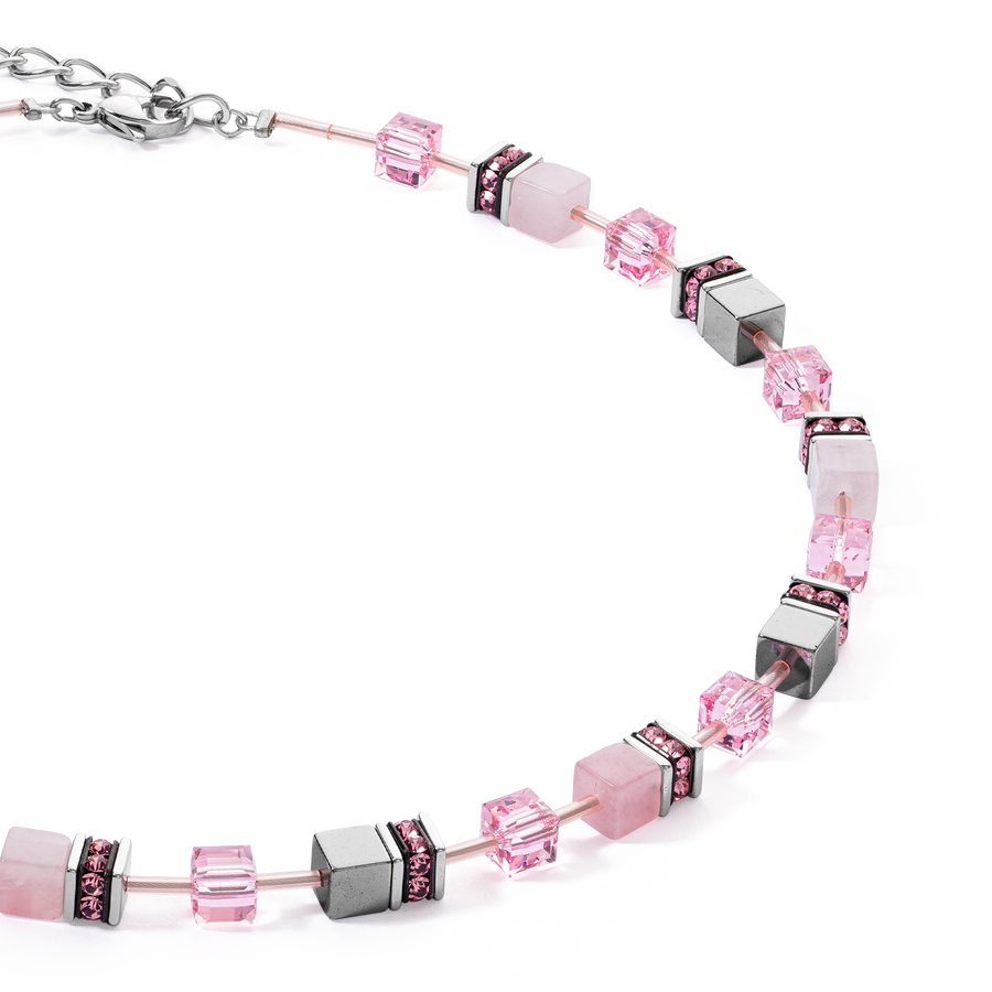 Collana GeoCUBE® Iconic Precious rosa