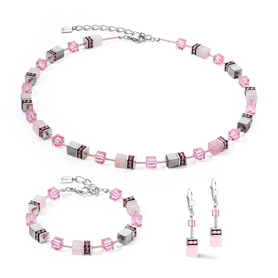 Collana GeoCUBE® Iconic Precious rosa