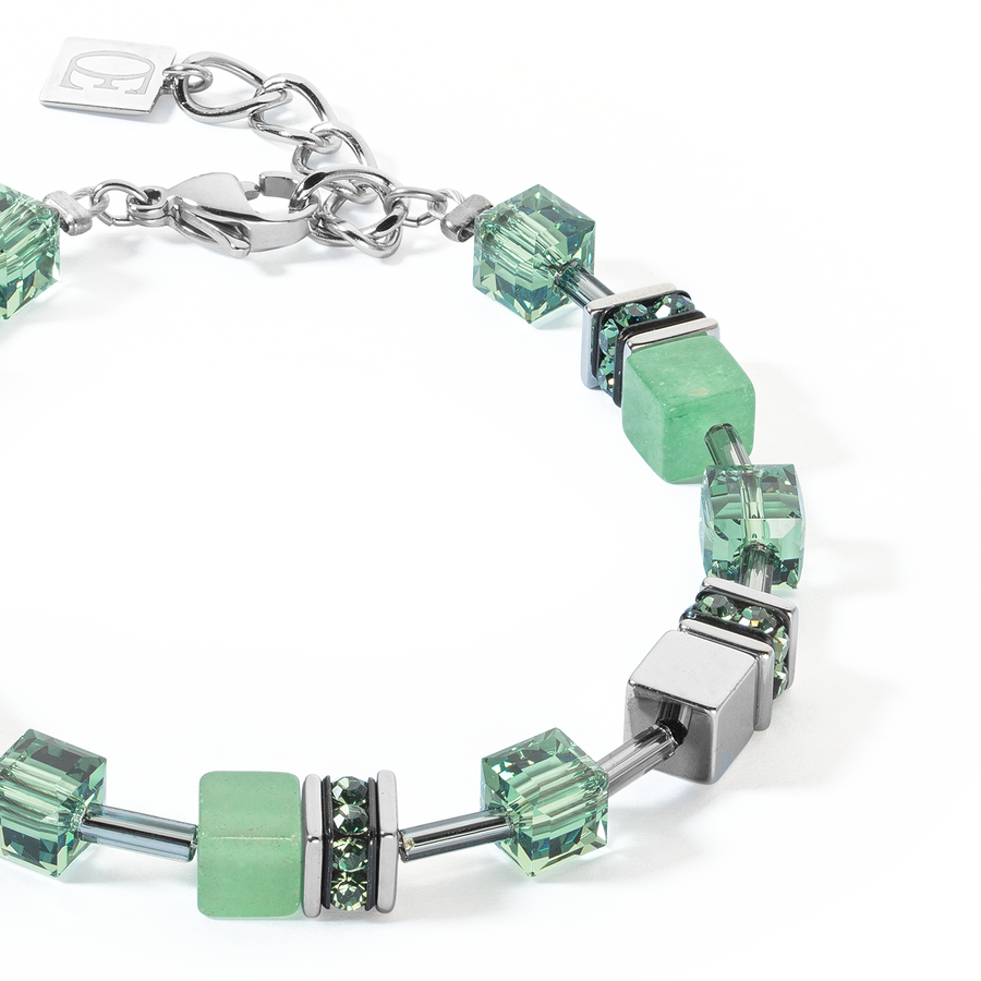 Bracciale GeoCUBE® Iconic Precious verde