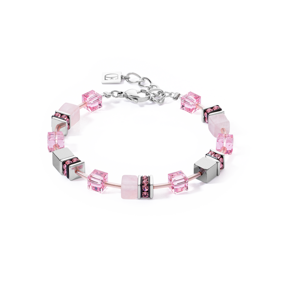 Braccialetto GeoCUBE® Iconic Precious rosa