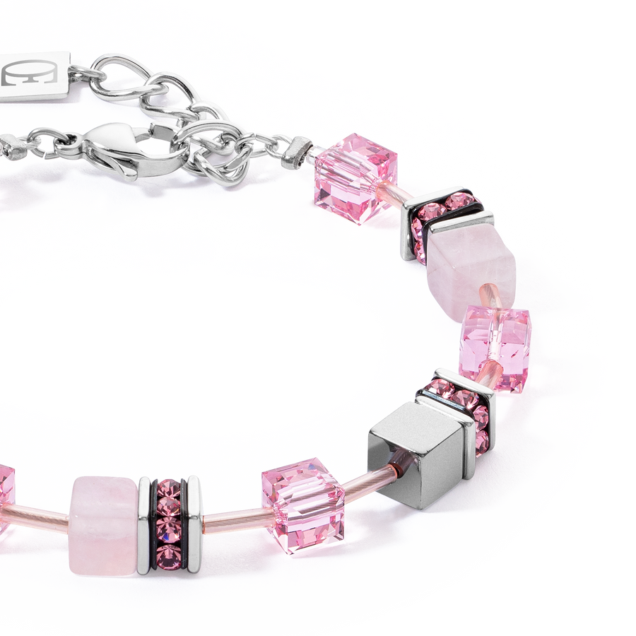 Braccialetto GeoCUBE® Iconic Precious rosa